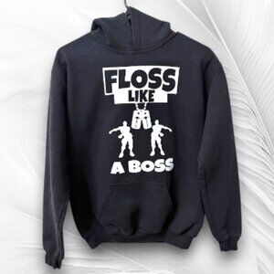 Black Youth Hoodie Floss Like A Boss